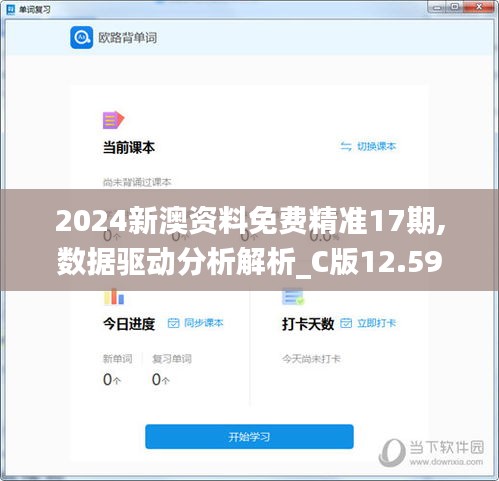 2024新澳资料免费精准17期,数据驱动分析解析_C版12.595-5