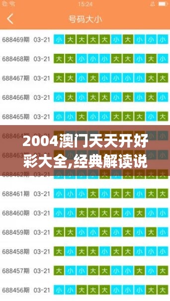 2004澳门天天开好彩大全,经典解读说明_set48.493