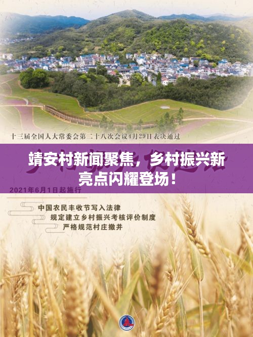 靖安村新闻聚焦，乡村振兴新亮点闪耀登场！