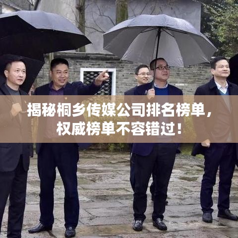 揭秘桐乡传媒公司排名榜单，权威榜单不容错过！