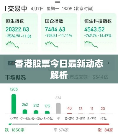 香港股票今日最新动态解析